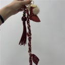 portachiave con charm winter boot